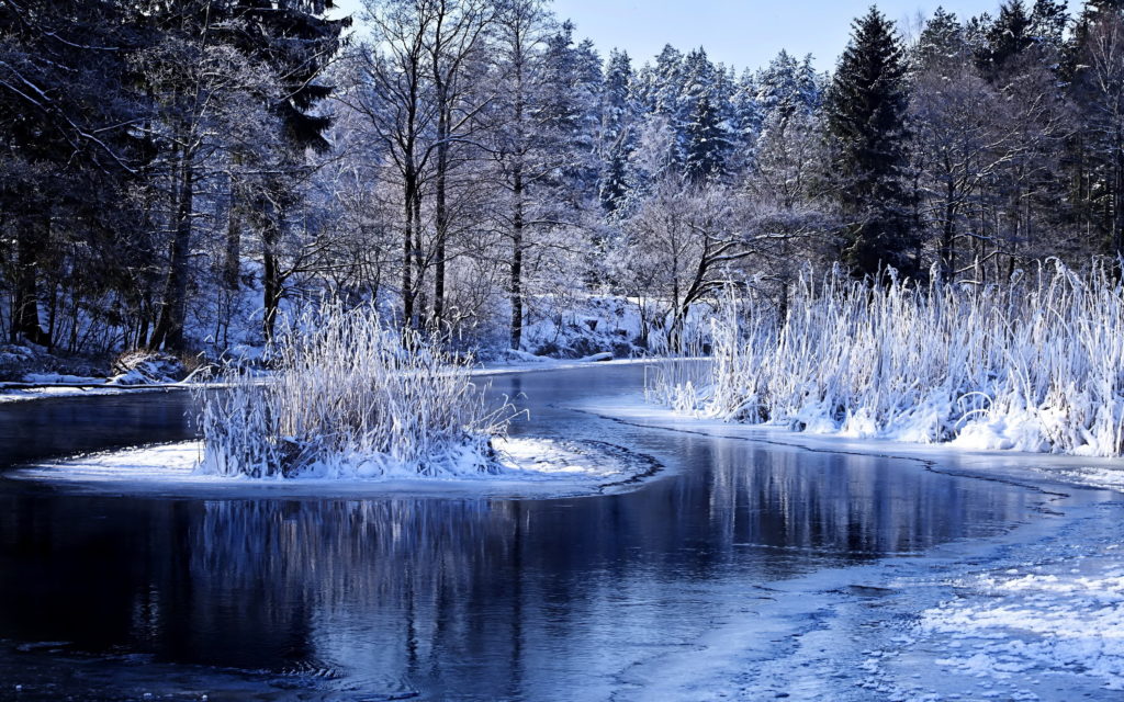 Non-freezing-river