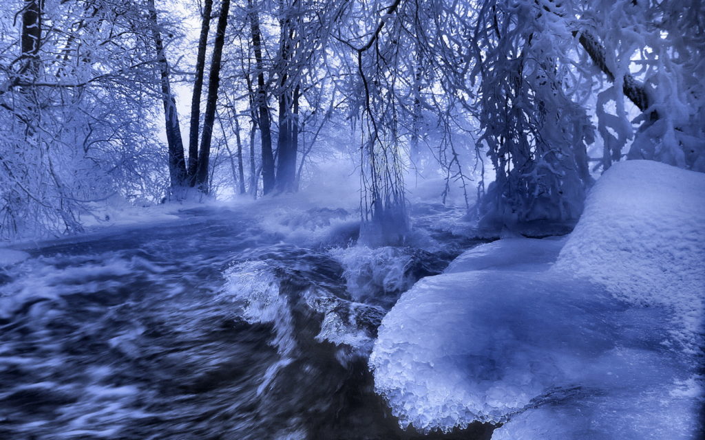Winter-river