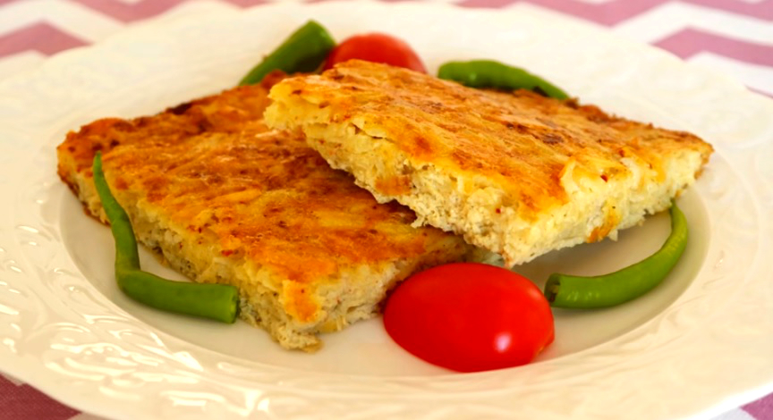 rendelenmiş patates böreği